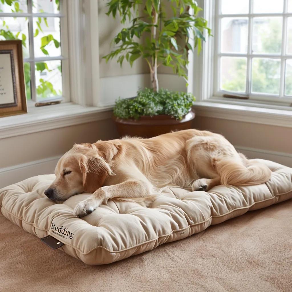 Natural Cotton & Wool Pet Futon