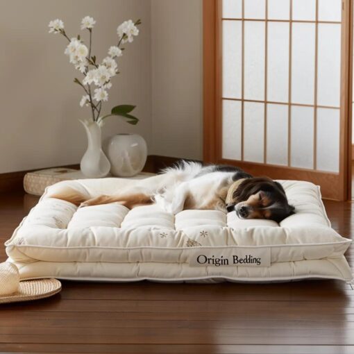 Natural Cotton Pet Futon