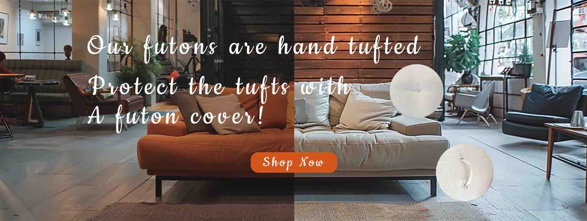 Natural Cotton SPRING & Wool Sumo Futon Mattress